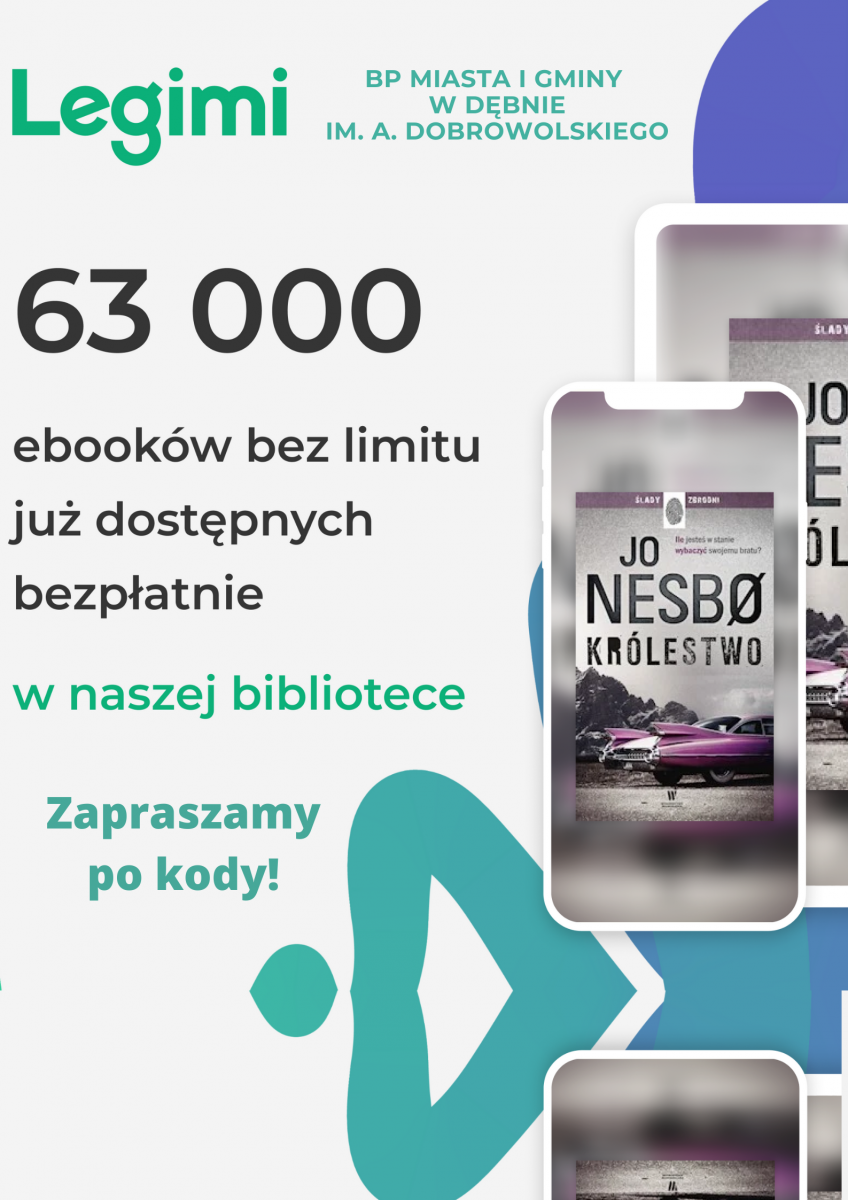 Legimi 63 tysiące książek czytanych na smartfonach, tabletach
