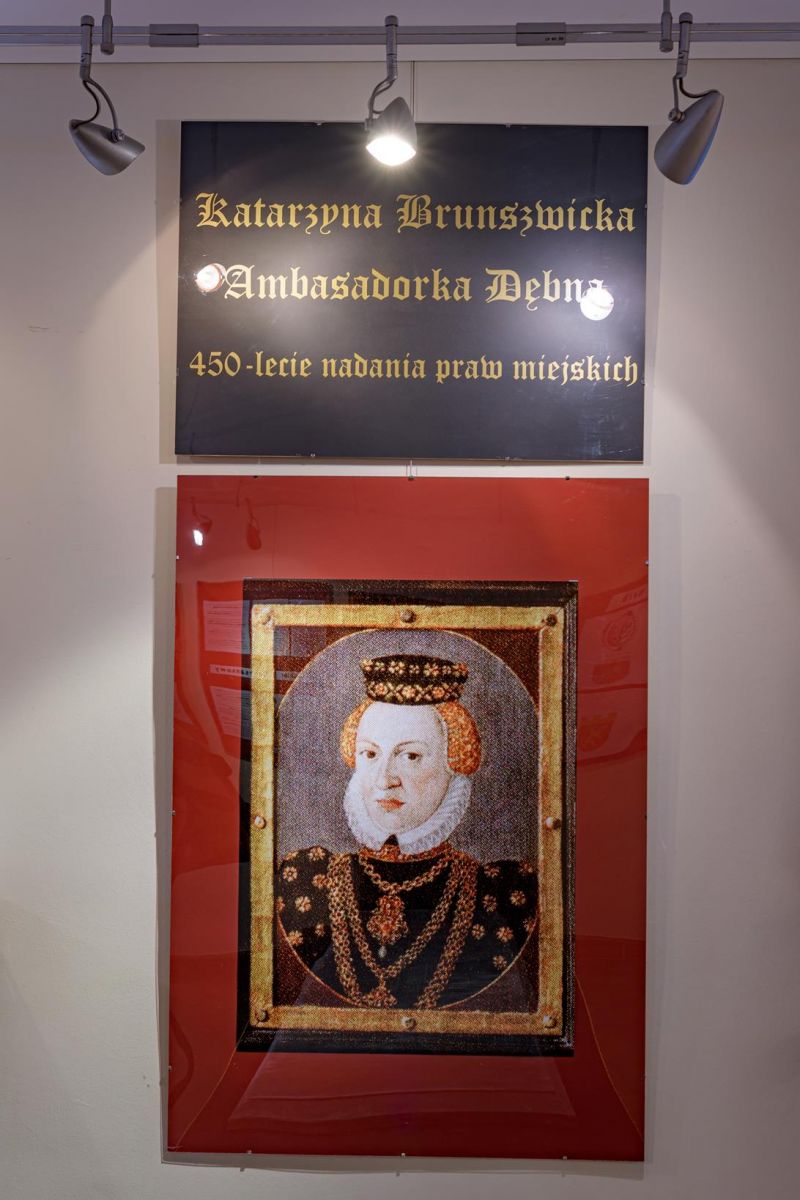 Wystawa Katarzyna Brunszwicka. Ambasadorka Dębna, fot. P. Paluch