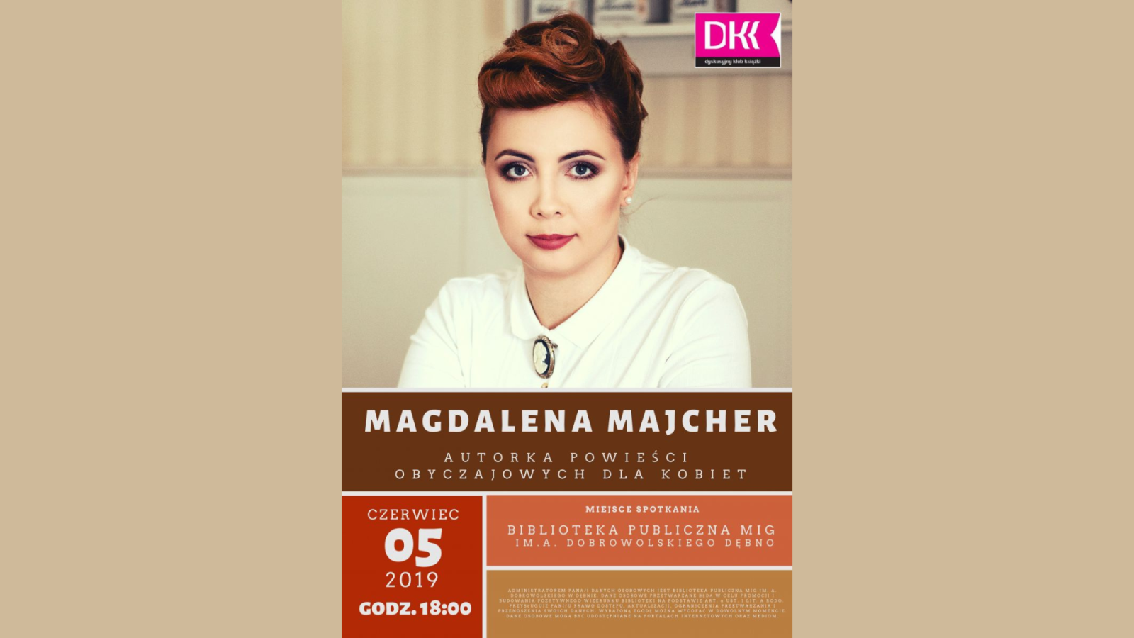 Zdjęcie: Magadalena Majcher autorka powieści obyczajowych