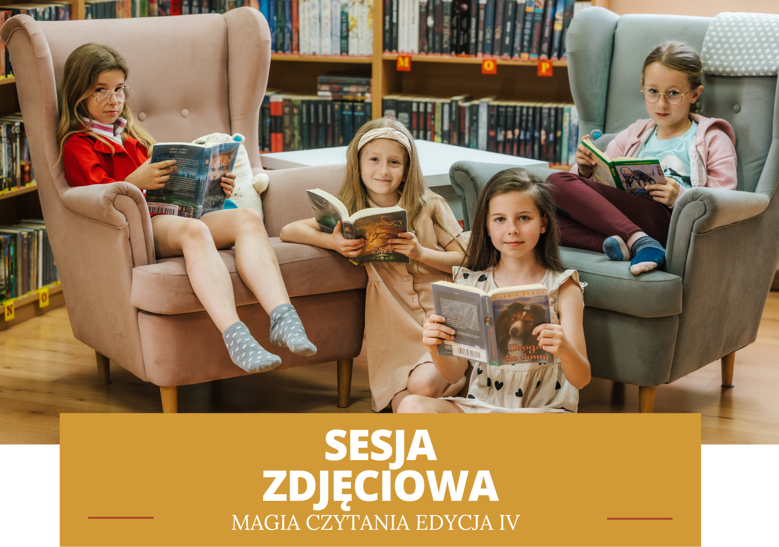 Zdjęcie: Zapraszamy na sesję zdjęciową „MAGIA CZYTANIA” – EDYCJA IV!