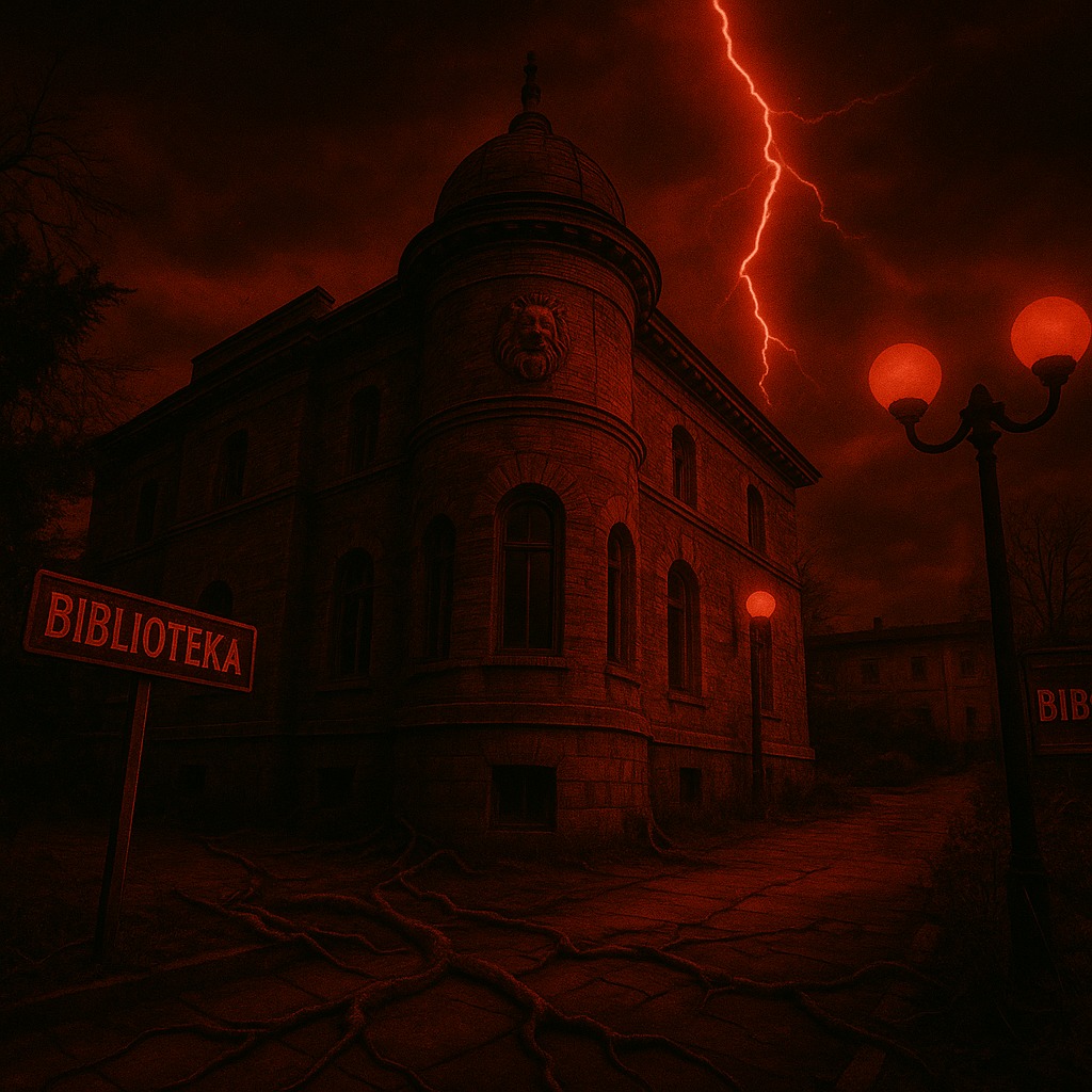 Zdjęcie: Czy w Bibliotece w Dębnie zawitało Hawkins?