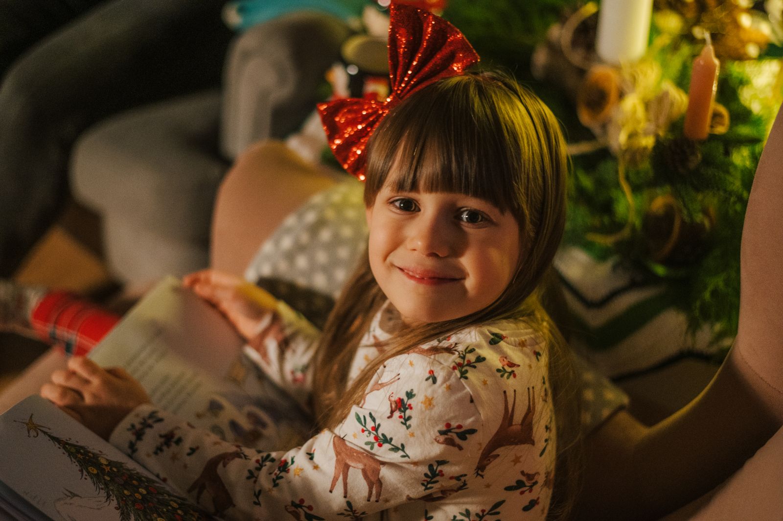 Zdjęcie: Świąteczna sesja zdjęciowa na Oddziale Dziecięcym 2024