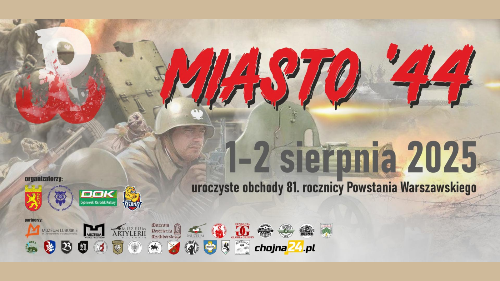 Zdjęcie: Uroczyste obchody 81. rocznicy wybuchu Powstania Warszawskiego