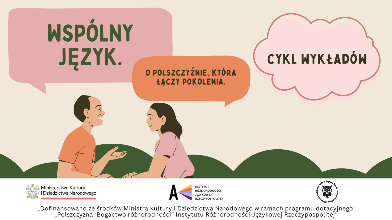 Zdjęcie: Wspólny Język. O polszczyźnie, która łączy pokolenia – cykl wykładów