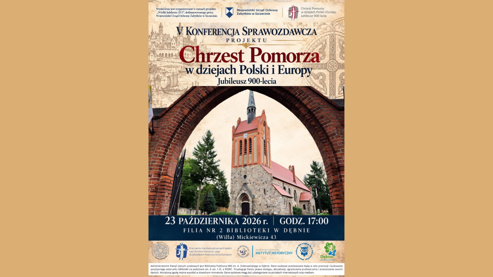 Zdjęcie: Chrzest Pomorza w dziejach Polski i Europy. Jubileusz 900-lecia