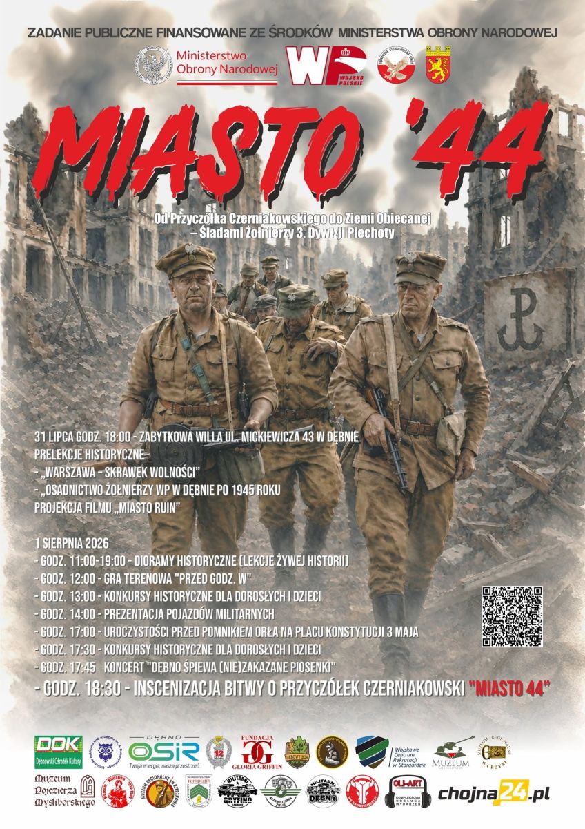 Zdjęcie: Miasto 44 - Od Przyczółka Czerniakowskiego do Ziemi Obiecanej – Śladami Żołnierzy 3. Dywizji Piechoty