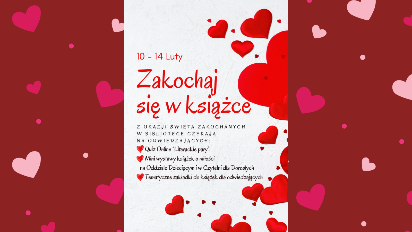 Zdjęcie: Zakochaj się w książce!