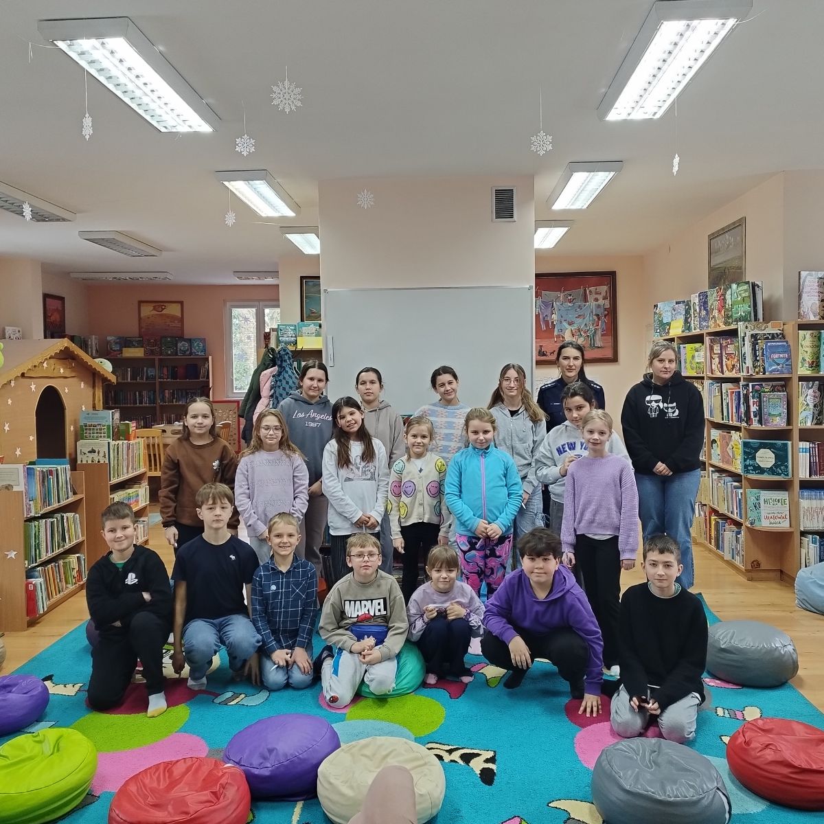 Zdjęcie: Ferie zimowe w dębnowskiej bibliotece