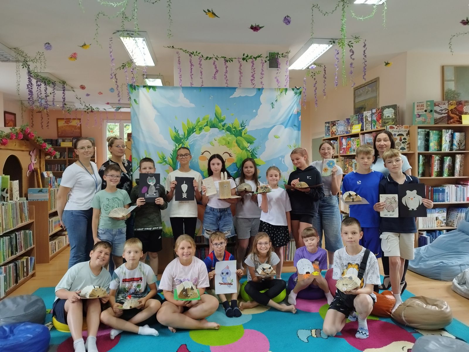 Zdjęcie: WAKACJE W BIBLIOTECE