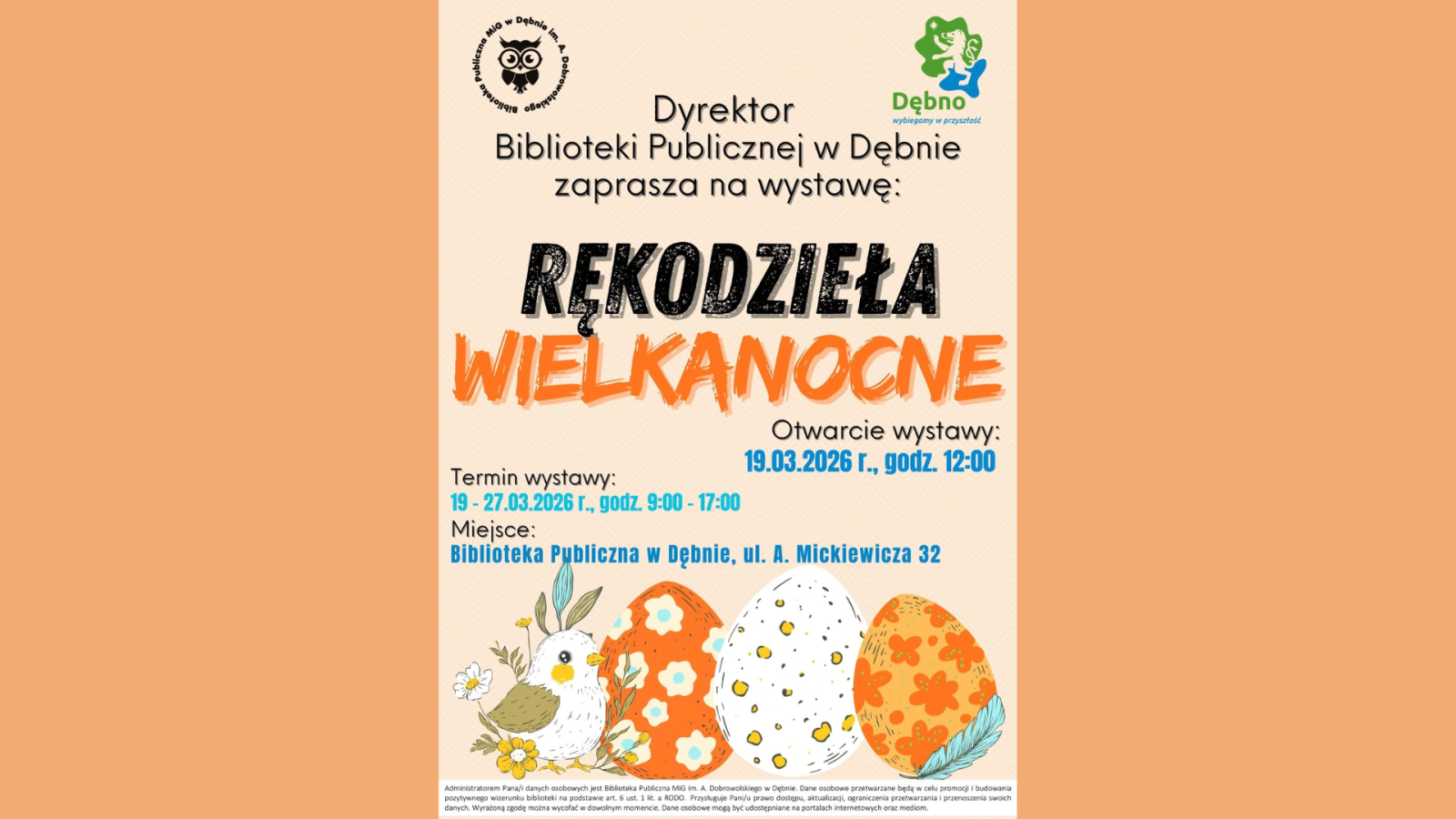 Zdjęcie: Otwarcie Wystawy Rękodzieła Wielkanocnego